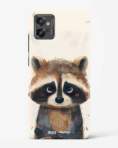 Blushing Raccoon [BREATHE] Hard Case Phone Cover (Motorola)