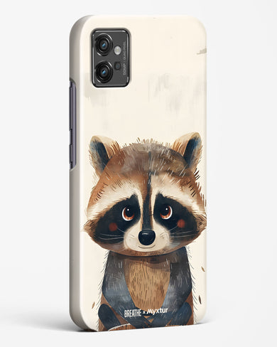 Blushing Raccoon [BREATHE] Hard Case Phone Cover (Motorola)