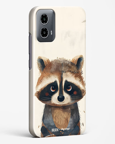 Blushing Raccoon [BREATHE] Hard Case Phone Cover (Motorola)