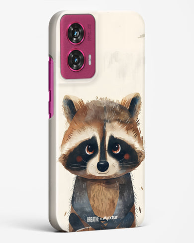 Blushing Raccoon [BREATHE] Hard Case Phone Cover (Motorola)