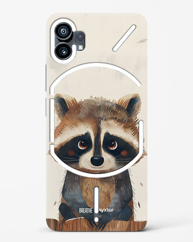 Blushing Raccoon [BREATHE] Hard Case Phone Cover (Nothing)