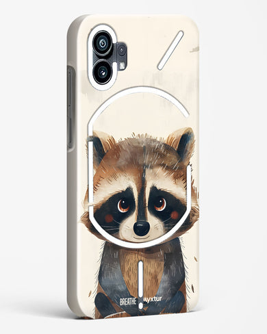 Blushing Raccoon [BREATHE] Hard Case Phone Cover (Nothing)