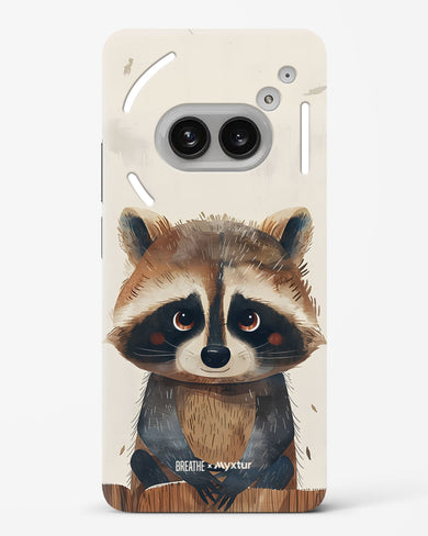 Blushing Raccoon [BREATHE] Hard Case Phone Cover (Nothing)