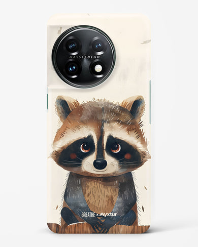 Blushing Raccoon [BREATHE] Hard Case Phone Cover (OnePlus)