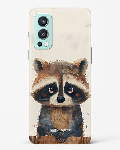Blushing Raccoon [BREATHE] Hard Case Phone Cover (OnePlus)