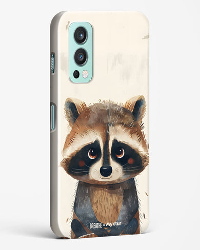 Blushing Raccoon [BREATHE] Hard Case Phone Cover (OnePlus)