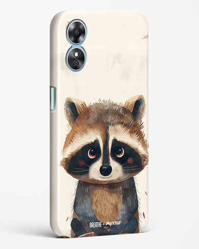 Blushing Raccoon [BREATHE] Hard Case Phone Cover (Oppo)
