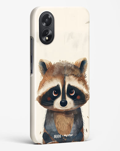 Blushing Raccoon [BREATHE] Hard Case Phone Cover (Oppo)
