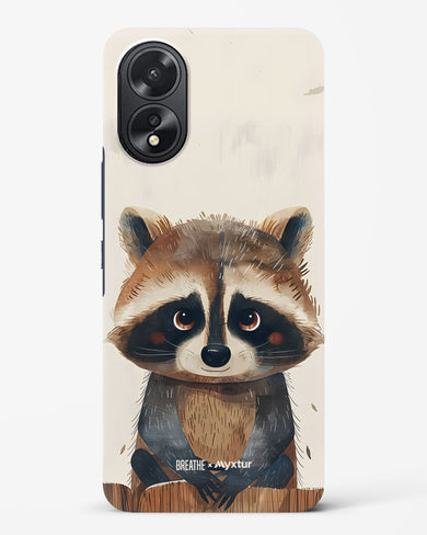 Blushing Raccoon [BREATHE] Hard Case Phone Cover (Oppo)