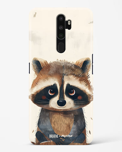 Blushing Raccoon [BREATHE] Hard Case Phone Cover (Oppo)