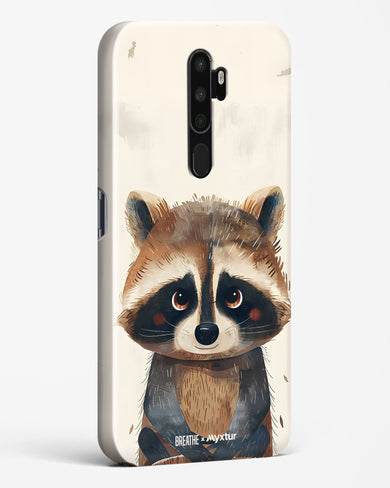 Blushing Raccoon [BREATHE] Hard Case Phone Cover (Oppo)