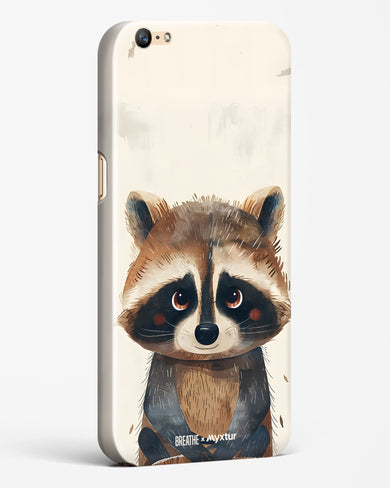 Blushing Raccoon [BREATHE] Hard Case Phone Cover (Oppo)