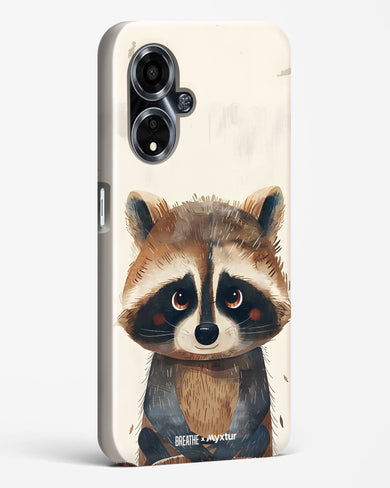 Blushing Raccoon [BREATHE] Hard Case Phone Cover (Oppo)