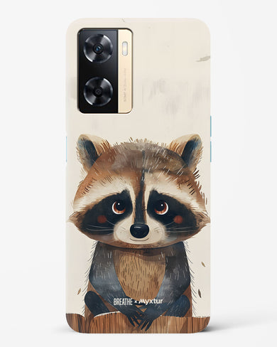 Blushing Raccoon [BREATHE] Hard Case Phone Cover (Oppo)