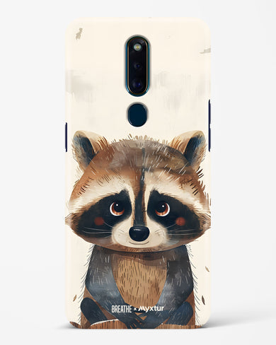 Blushing Raccoon [BREATHE] Hard Case Phone Cover (Oppo)