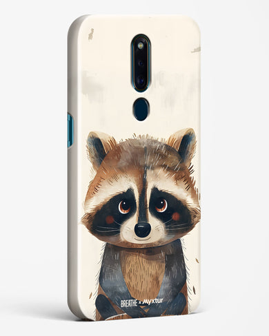 Blushing Raccoon [BREATHE] Hard Case Phone Cover (Oppo)