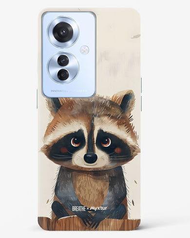 Blushing Raccoon [BREATHE] Hard Case Phone Cover (Oppo)