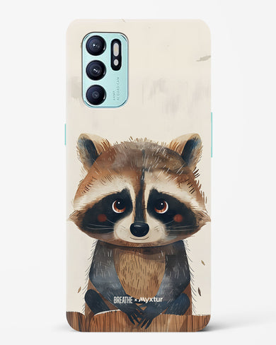 Blushing Raccoon [BREATHE] Hard Case Phone Cover (Oppo)