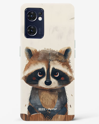 Blushing Raccoon [BREATHE] Hard Case Phone Cover (Oppo)