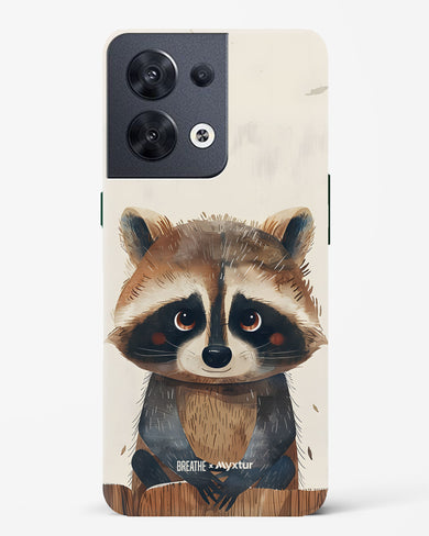 Blushing Raccoon [BREATHE] Hard Case Phone Cover (Oppo)