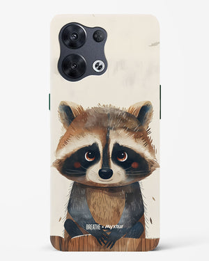 Blushing Raccoon [BREATHE] Hard Case Phone Cover (Oppo)