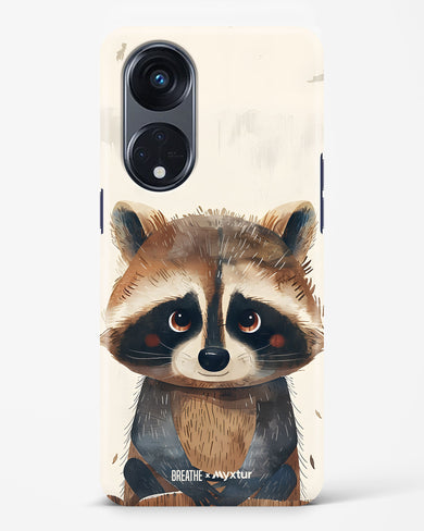 Blushing Raccoon [BREATHE] Hard Case Phone Cover (Oppo)