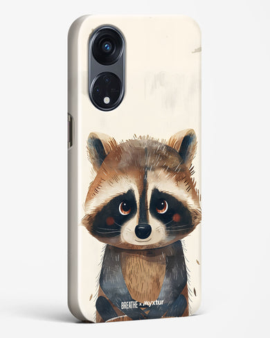 Blushing Raccoon [BREATHE] Hard Case Phone Cover (Oppo)