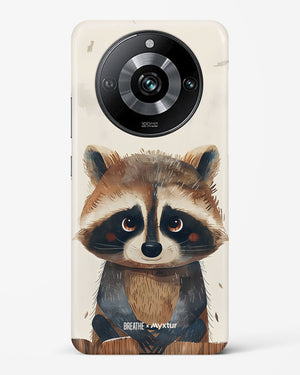 Blushing Raccoon [BREATHE] Hard Case Phone Cover (Realme)
