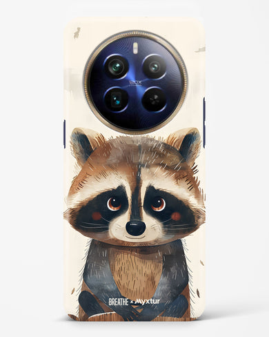 Blushing Raccoon [BREATHE] Hard Case Phone Cover (Realme)