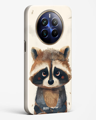 Blushing Raccoon [BREATHE] Hard Case Phone Cover (Realme)