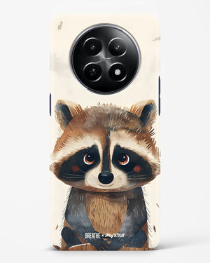 Blushing Raccoon [BREATHE] Hard Case Phone Cover (Realme)