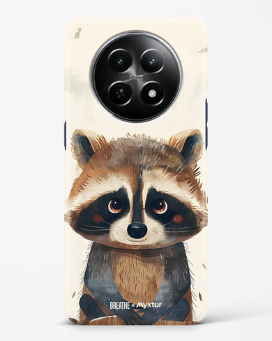Blushing Raccoon [BREATHE] Hard Case Phone Cover (Realme)
