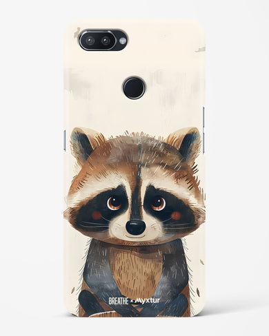 Blushing Raccoon [BREATHE] Hard Case Phone Cover (Realme)