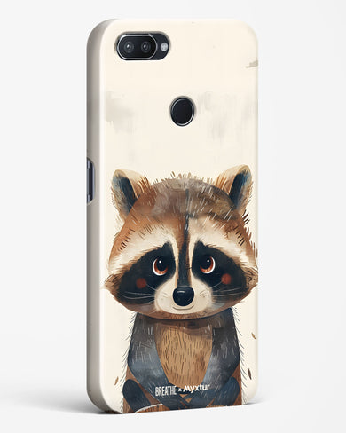 Blushing Raccoon [BREATHE] Hard Case Phone Cover (Realme)