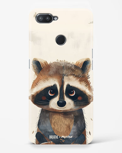 Blushing Raccoon [BREATHE] Hard Case Phone Cover (Realme)