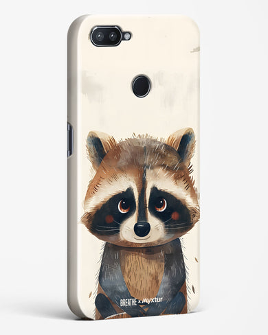 Blushing Raccoon [BREATHE] Hard Case Phone Cover (Realme)