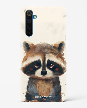 Blushing Raccoon [BREATHE] Hard Case Phone Cover (Realme)