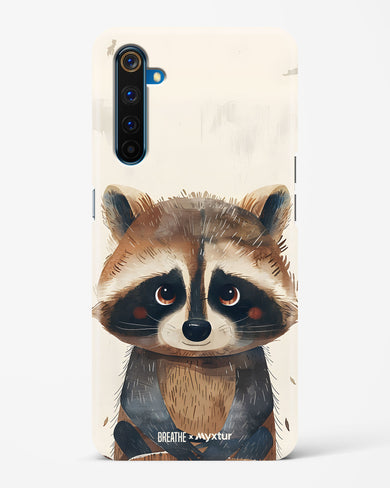 Blushing Raccoon [BREATHE] Hard Case Phone Cover (Realme)