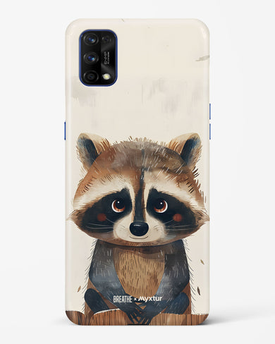 Blushing Raccoon [BREATHE] Hard Case Phone Cover (Realme)