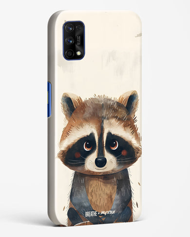 Blushing Raccoon [BREATHE] Hard Case Phone Cover (Realme)