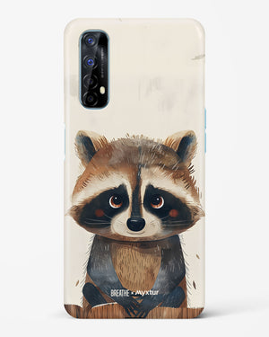 Blushing Raccoon [BREATHE] Hard Case Phone Cover (Realme)