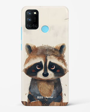 Blushing Raccoon [BREATHE] Hard Case Phone Cover (Realme)