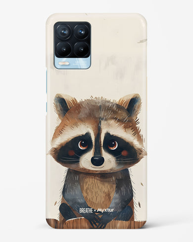 Blushing Raccoon [BREATHE] Hard Case Phone Cover (Realme)