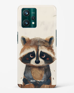 Blushing Raccoon [BREATHE] Hard Case Phone Cover (Realme)