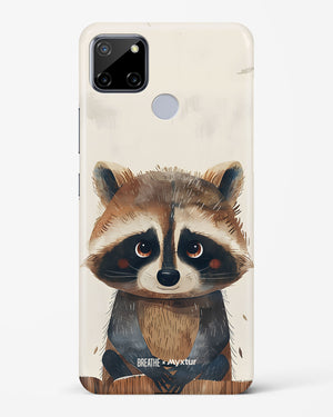Blushing Raccoon [BREATHE] Hard Case Phone Cover (Realme)
