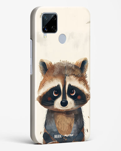 Blushing Raccoon [BREATHE] Hard Case Phone Cover (Realme)