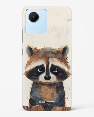 Blushing Raccoon [BREATHE] Hard Case Phone Cover (Realme)
