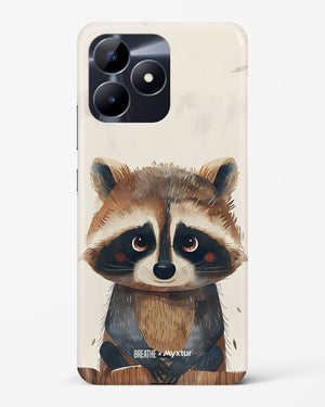 Blushing Raccoon [BREATHE] Hard Case Phone Cover (Realme)