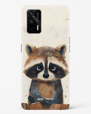 Blushing Raccoon [BREATHE] Hard Case Phone Cover (Realme)