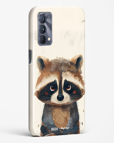 Blushing Raccoon [BREATHE] Hard Case Phone Cover (Realme)
